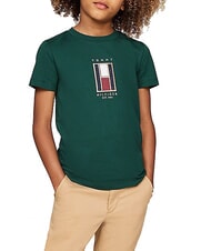 TOMMY HILFIGER TH KIDS Camiseta de algodón para niños - Camiseta niño