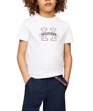 TOMMY HILFIGER TH KIDS Camiseta de algodón de manga corta - Camiseta niño