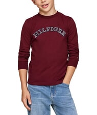 TOMMY HILFIGER TH KIDS Camiseta de algod&oacute;n de manga larga - Camiseta ni&ntilde;o