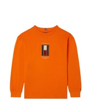 TOMMY HILFIGER TH KIDS Camiseta de algodón para niños - Camiseta niño