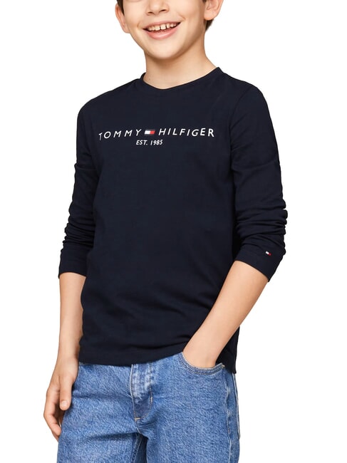 TOMMY HILFIGER TH KIDS camiseta de manga larga cielo del desierto - Camiseta niño