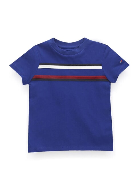 TOMMY HILFIGER TH KIDS Camiseta de algodón viaje de la marina - Camiseta niño
