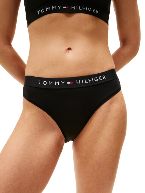 TOMMY HILFIGER TH  Deslizar negro - Calzoncillos de mujer