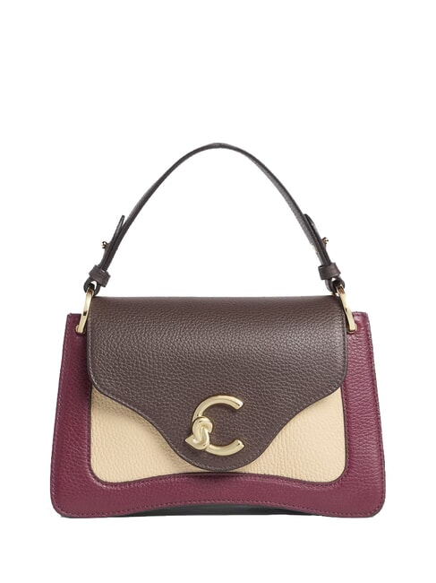 COCCINELLE C-ME TRICOLOR Bolso de mano, con bandolera ribe/brun/betul - Bolsos Mujer