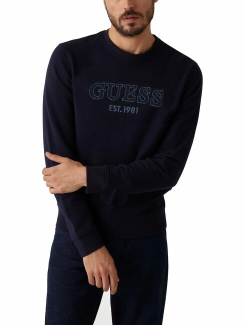 GUESS BEAU  Sudadera de cuello redondo smartblue - Sudaderas