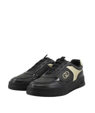 LIUJO ME 05 Zapatillas negro/marr&oacute;n/dorado claro - Zapatos Mujer - 1