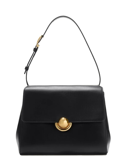 FURLA DOMUS  Bolso de hombro, de piel negro - Bolsos Mujer
