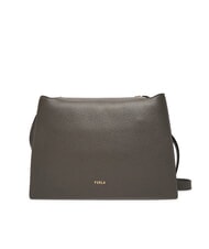 FURLA NUVOLA  Bolso bandolera, en piel. gris urbano - Bolsos Mujer - 1
