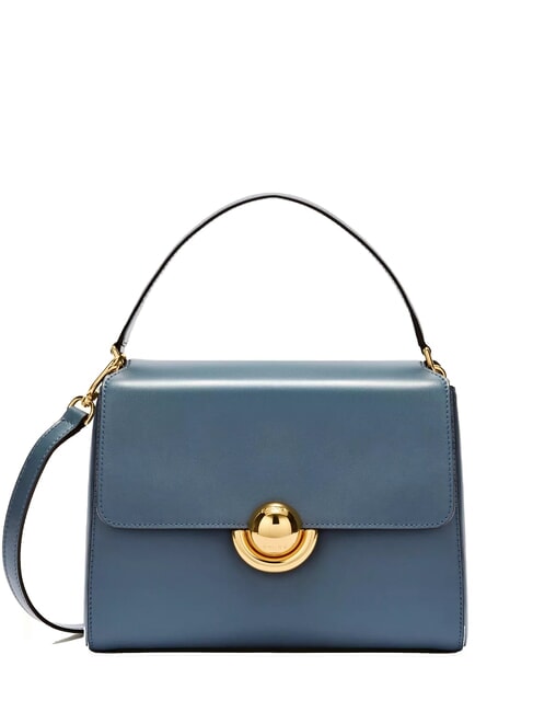 FURLA DOMUS  Mini bolso con bandolera azul grisáceo - Bolsos Mujer