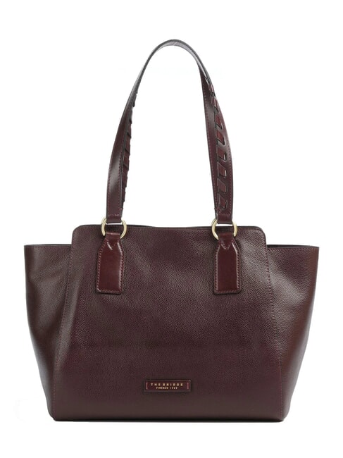 THE BRIDGE INES Bolso de compras de cuero debe abb. oro - Bolsos Mujer