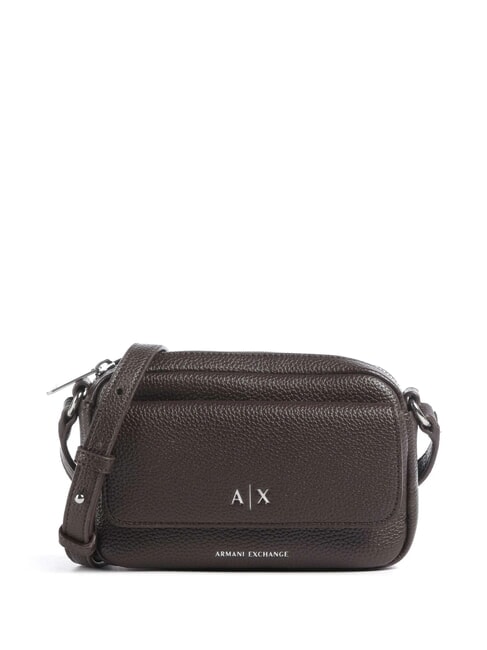 ARMANI EXCHANGE NICOLE  Mini bolso de hombro chocolate caliente - Bolsos Mujer