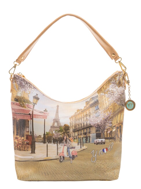 YNOT YESBAG Bolso de hombro tipo hobo velo paris - Bolsos Mujer