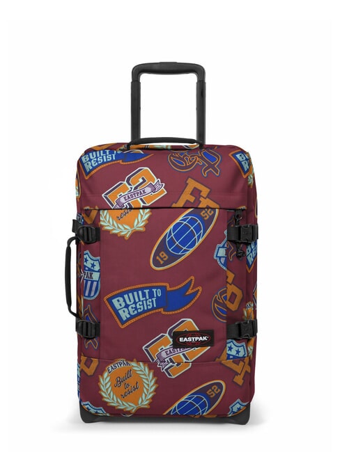 EASTPAK TRANVERZ S Carro de equipaje de mano choque burdeos - Equipaje de mano