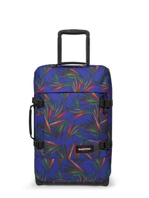 EASTPAK TRANVERZ S Carro de equipaje de mano palma brize azul marino - Equipaje de mano