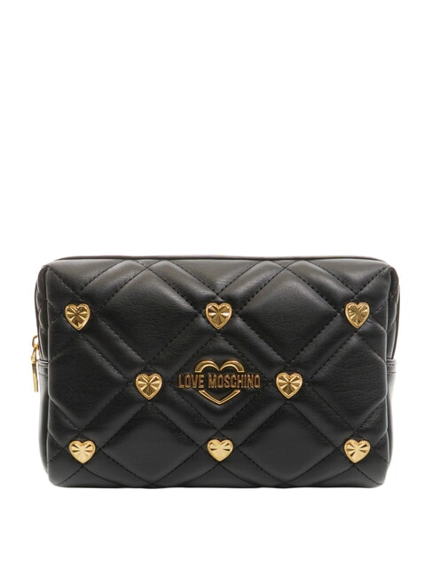 LOVE MOSCHINO EMBOSSED Bolso de mano negro - Bolsos Mujer