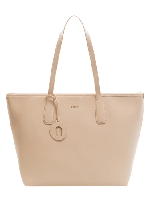FURLA CLASSIC Bolso shopper de piel con estampado Andrómeda bailarina - Bolsos Mujer