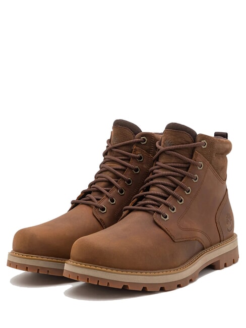 TIMBERLAND BRITTON ROAD Botines de piel impermeables óxido de grano completo - Zapatos Hombre