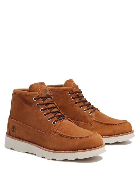 TIMBERLAND BRITTON MILLS botas de cuero gamuza oxidada - Zapatos Hombre