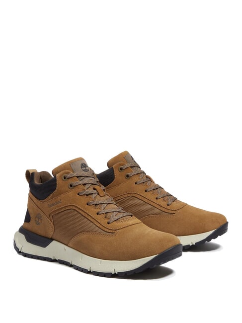 TIMBERLAND VOYAGER PARK Zapatillas gamuza oliva - Zapatos Hombre