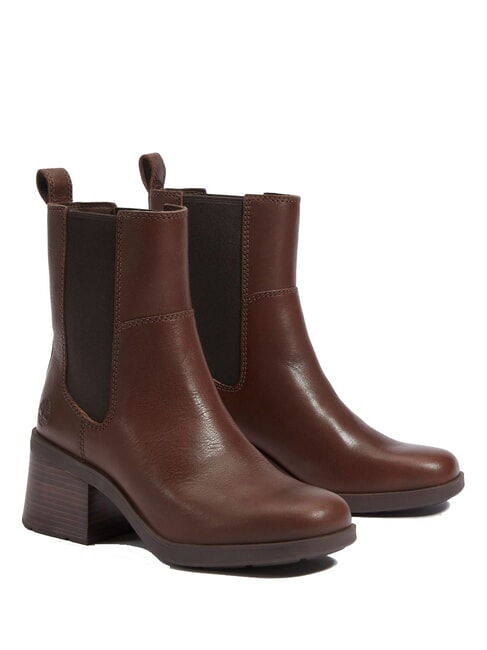 TIMBERLAND BELLEVAUX Botines grano completo marrón oscuro - Zapatos Mujer