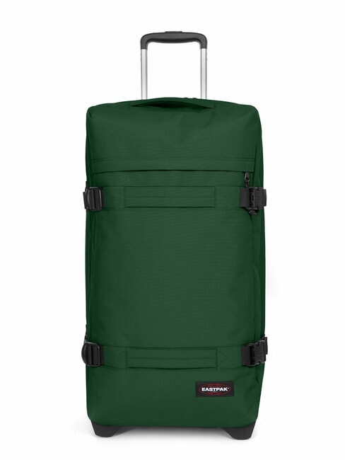 EASTPAK TRANSIT'R M carro de tamaño mediano verde cerda - Trolley Semirrígidos