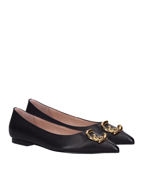 COCCINELLE C-ME SMOOTH Bailarinas de piel lisa negro - Zapatos Mujer