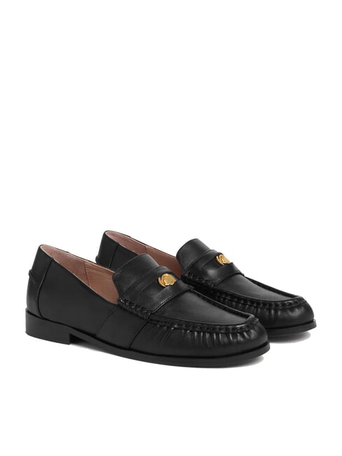 COCCINELLE C-PENNY LOAFER Mocasines de piel lisa negro - Zapatos Mujer