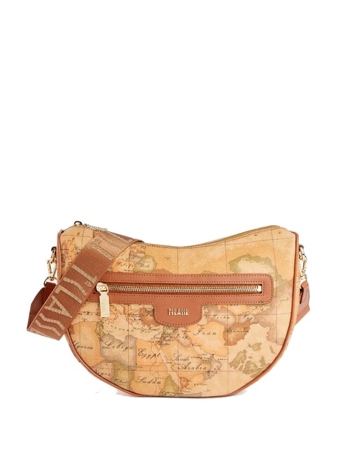 ALVIERO MARTINI PRIMA CLASSE GEO CLASSIC Bolso de hombro de media luna NATURAL - Bolsos Mujer