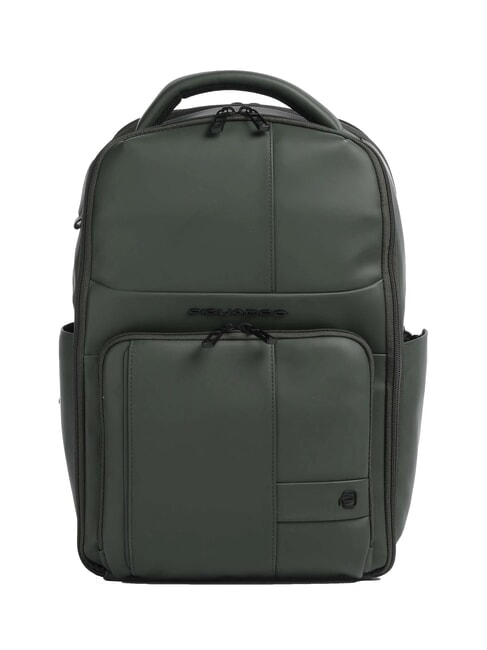 PIQUADRO WOLLEM GOMMATA  Mochila para portátil de 15,6" VERDE - Mochilas para portátil