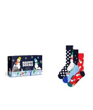 HAPPY SOCKS SNOWM Lote de regalo de 3 pares de calcetines - Calcetines de hombre