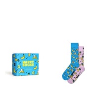 HAPPY SOCKS FRUITS SOCKS Lote de regalo de 2 pares de calcetines - Calcetines de mujer