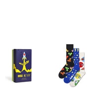 HAPPY SOCKS ELTON JOHN Lote de regalo de 3 pares de calcetines - Calcetines de hombre