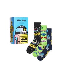 HAPPY SOCKS STAR WARS Lote de regalo de 3 pares de calcetines - Calcetines de hombre