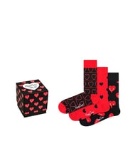 HAPPY SOCKS I LOVE YOU Lote de regalo de 3 pares de calcetines - Calcetines de mujer