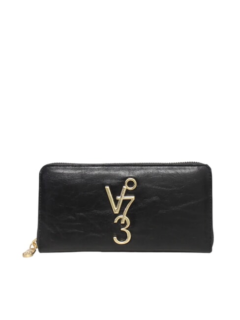 V73 LOUISE Cartera grande con cremallera negro - Carteras Mujer