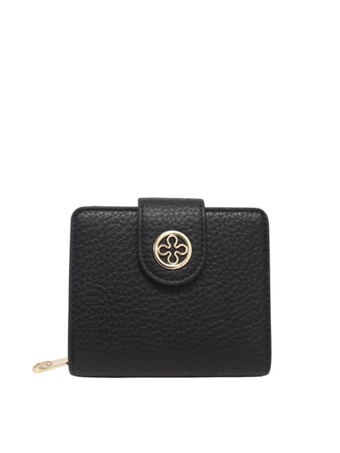 V73 FEDERICA Cartera pequeña plegable negro - Carteras Mujer