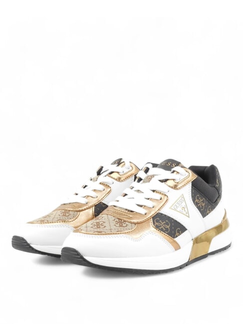 GUESS MICKAY Zapatillas Beige / Marrón - Zapatos Mujer