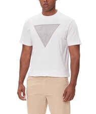GUESS TRIANGLE LOGO Camiseta de manga corta de corte regular - camiseta