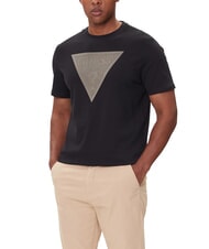 GUESS TRIANGLE LOGO Camiseta de manga corta de corte regular - camiseta