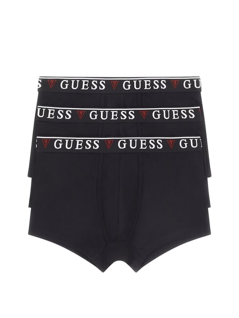GUESS BRIAN HERO 3 pares de bóxers negro azabache con escarcha g - Calzoncillos de hombre