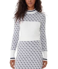 GUESS MOCK NECK AUBREY 4G Su&eacute;ter ajustado - Su&eacute;teres de mujer
