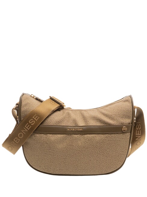 BORBONESE DOWNTOWN Bolso de hombro verde petróleo - Bolsos Mujer