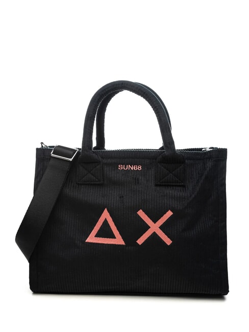 SUN68 CALI CORDUROY Bolso de mano, con bandolera negro - Bolsos Mujer