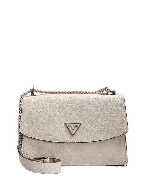 GUESS CRESIDIA II Bolso de hombro con solapa logotipo de hueso - Bolsos Mujer