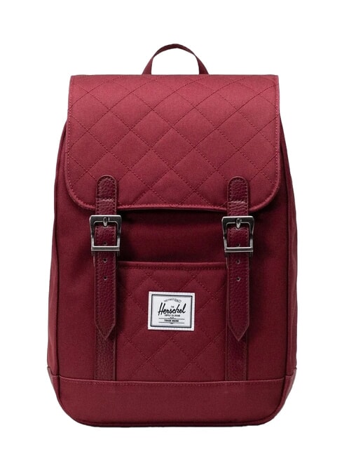 HERSCHEL RETREAT MINI Mochila acolchado rojo sangre de buey - Mochilas Escuela & Tiempo Libre