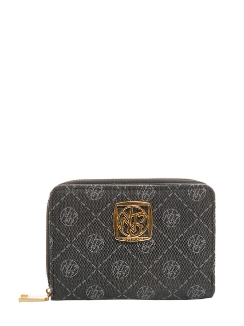 YNOT ROMANCE Cartera mediana con cremallera NEGRO - Carteras Mujer