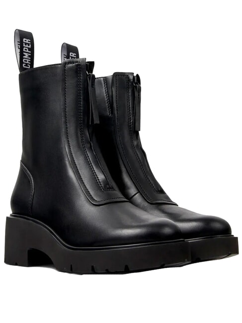 CAMPER MILAH Botines de piel negro - Zapatos Mujer