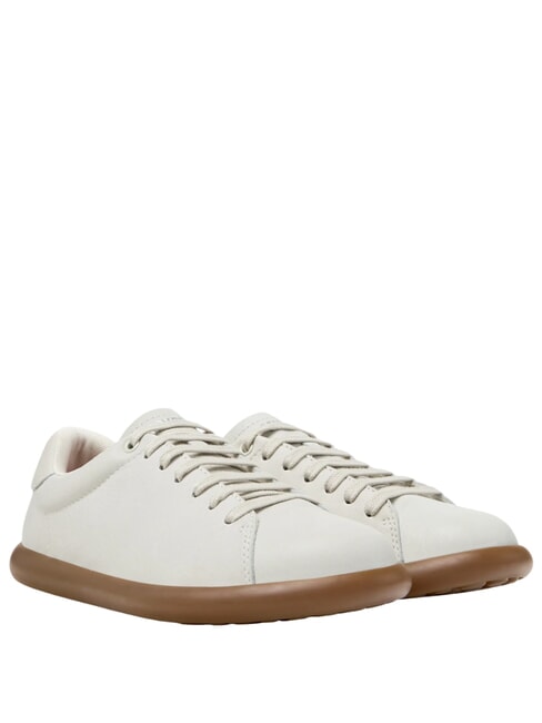 CAMPER PELOTAS SOLLER Zapatillas de cuero blanco natural - Zapatos Mujer