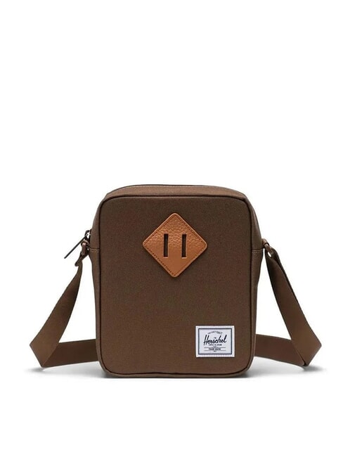 HERSCHEL HERITAGE Monedero pequeño tierra oscura - Bandoleras Hombre