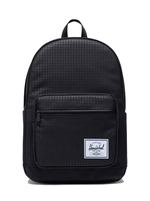 HERSCHEL POP QUIZ Mochila relieve pata de gallo/negro - Mochilas Escuela & Tiempo Libre